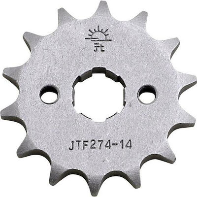 JT Sprockets Γρανάζι Μπροστά 14 Δοντιών για Honda Innova 125 για Kymco Spike 125