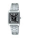 Casio Standard Women's Watch with Silver Metal Bracelet