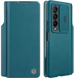 Nillkin Qin Pro Series Книга Изкуствена кожа Зе...