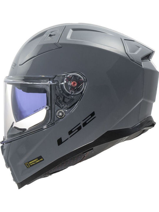 LS2 FF811 Vector II Solid Nardo Grey Κράνος Μηχ...