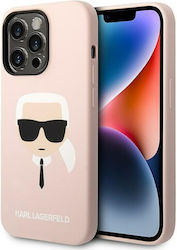 Karl Lagerfeld Karl`s Head светло розово (iPhone 14 Pro Max) Karl Lagerfeld Karl`s Head светло розово (iPhone 14 Pro Max)