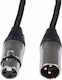 Citronic Cable XLR male - XLR female Μαύρο 1.5m 190.266UK