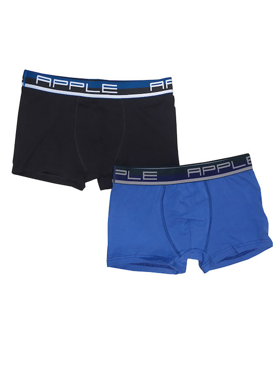 Apple Boxer 0112951 Herren Boxershorts Blue/Bla...