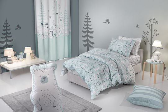 Guy Laroche Liliana Set Kids Duvet Cover Single with Pillowcase Cotton 165x225cm