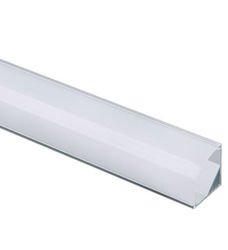 Finetto Încastrat Profil din Aluminiu pentru Bandă LED Colțar cu Opal Acoperire 300cm.