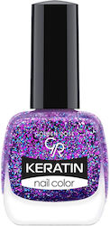 Golden Rose Keratin Nagellack Lila 414 10.5ml