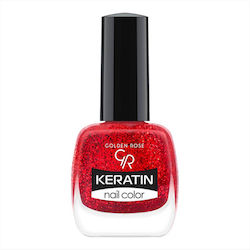 Golden Rose Keratin Glitter Βερνίκι Νυχιών Κόκκ...