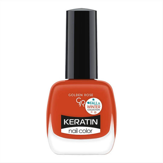 Golden Rose Keratin Luciu Oja Coral 209 10.5ml