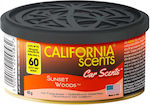 California Scents Conservă Aromatică Consolă/panou de bord Mașină Sunset Woods 42gr 1buc