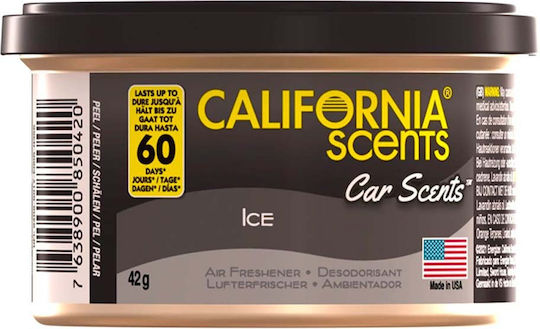 California Scents Αρωματική Κονσέρβα Κονσόλας/Ταμπλό Αυτοκινήτου Ice 42gr