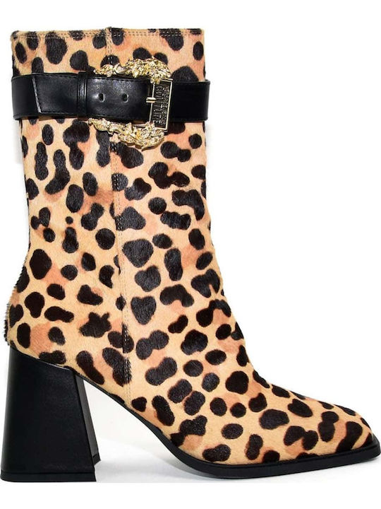 Versace Ghete Dama Ankle Boots Bej