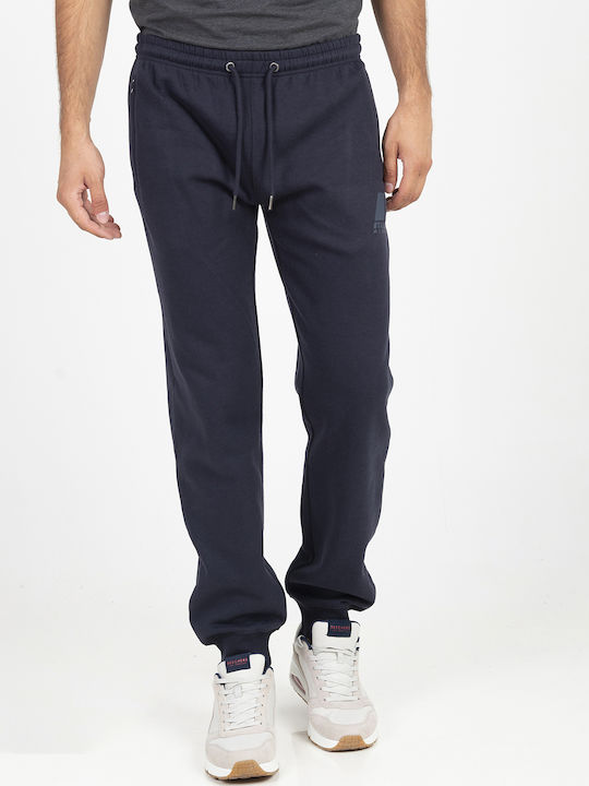 Russell Athletic Men's Sweatpants with Rubber Navy Blue