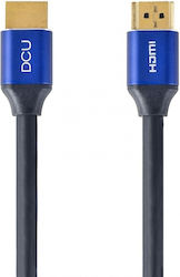 DCU HDMI 2.0 Cable HDMI male - HDMI male 3m Μαύρο