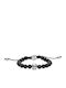 Diesel Herren Makramee Armband aus Edelstahl 19.5cm