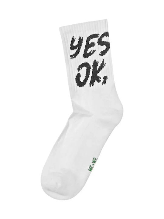 ME-WE Men's Socks White