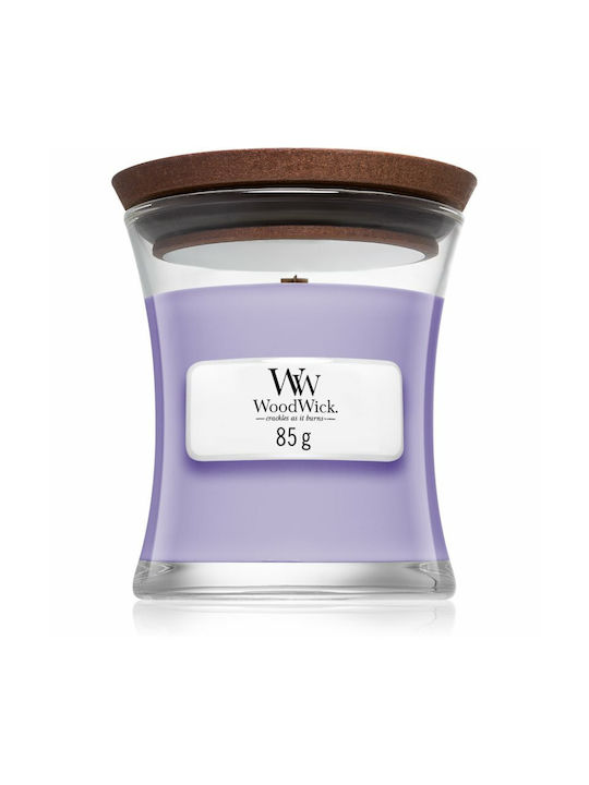 WoodWick Scented Candle Jar with Scent Spa Purple 85gr 1pcs