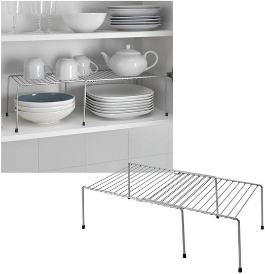 Metaltex Επιτραπέζια Βάση Adapto Inox 57x24x15εκ. Ασημί