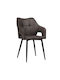 Valeria Special Armchair Gray 55x60x86.5cm