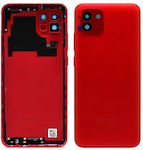 Samsung Replacement Back Cover Red for Galaxy A03