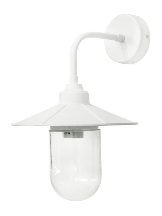 Heronia SLP-651AP Wall-Mounted Outdoor Hat Light E27 IP44 30x24x37.5εκ.