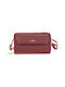 Verde Large Women's Wallet Burgundy