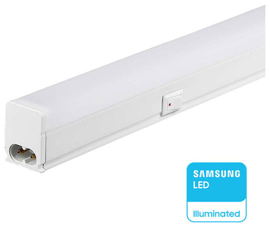 V-TAC Under-Cabinet LED Light 7W Warm White with Switch L55.1xD2.7xH3cm