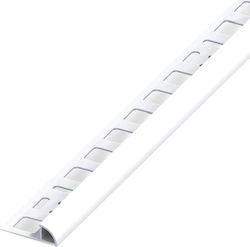 Alfer Aluminium Profil PVC für Fliesen 250x1.95...