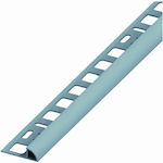 Alfer Aluminium Profile PVC for Tiles 100x1.95x1cm