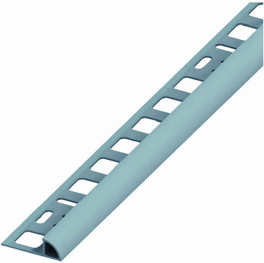 Alfer Aluminium Profile PVC for Tiles 250x1.95x0.8cm