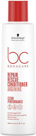 Schwarzkopf Professional Bonacure Repair Rescue Conditioner Reconstruction/Nourishment for All Hair Types 200ml