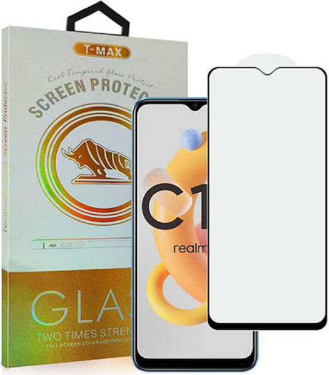 T-Max Vollflächig gehärtetes Glas (Realme C11 2021)