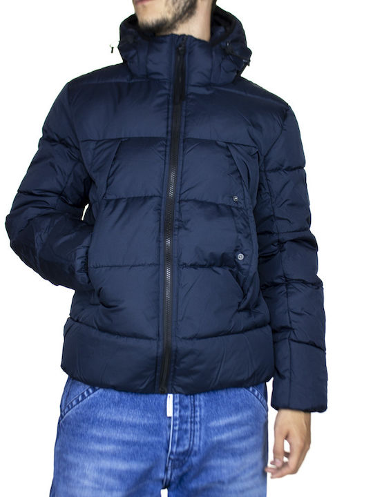 Tom Tailor Χειμωνιάτικο Μπουφάν Puffer Navy Μπλε
