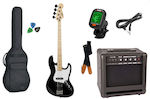 E-Bass-Paket FLIGHT EJB10 BK