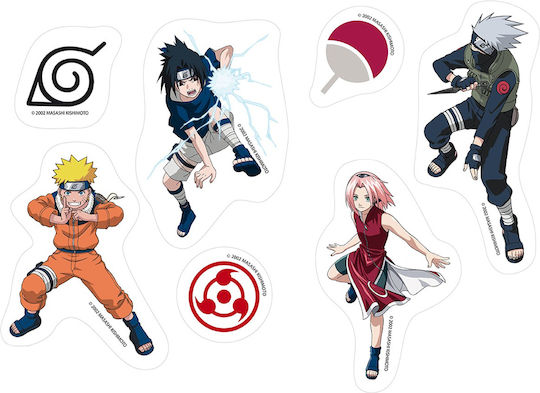Διακοσμητικό Αυτοκόλλητο Τοίχου Naruto Abysse