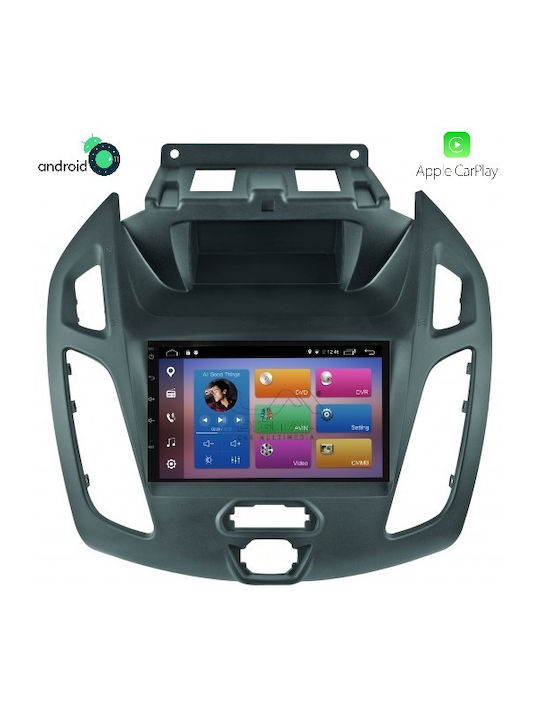 LM Digital Car Audio System for Ford Transit Connect / Transit / Transit Custom / Tourneo Custom / Tourneo / Tourneo Connect 2014+ (Bluetooth/USB/WiFi/GPS/Apple-Carplay/Android-Auto) with Touch Screen 6.8"
