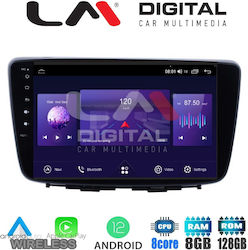 LM Digital Car-Audiosystem für Suzuki Baleno 2016+ (Bluetooth/USB/WiFi/GPS) mit Touchscreen 9"