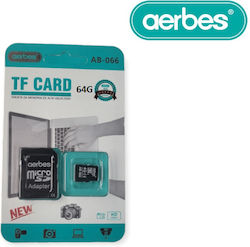 Aerbes AB-S066 microSDXC 64GB with Adapter