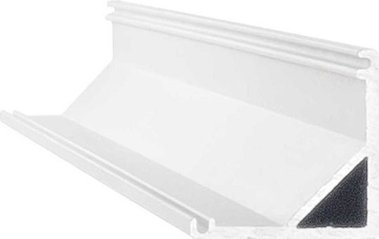 Ideal Lux Slot Ang Tondo Gemauert Aluminiumprofil für LED-Streifen Ecke 300x1.6x1.6cm