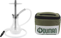 Oduman Ναργιλές Gusto Μονός Διάφανος 19cm