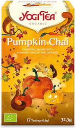 Yogi Tea Τσάι Pumpkin Chai 17 Φακελάκια 32.3gr