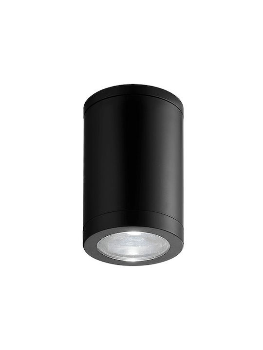 Elmark Spot De Tavan Pentru Exterior E27 În Culoare Neagră 96DL305/BL