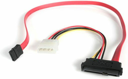 StarTech - Cable 0.45m Red (SAS729PW18)
