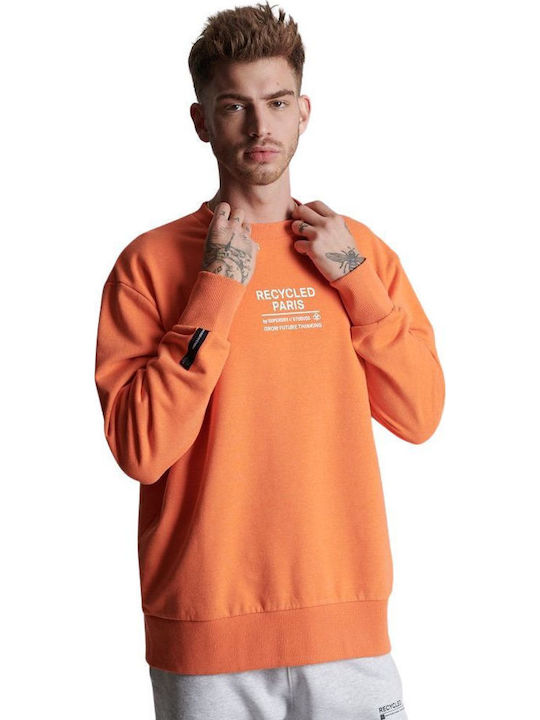 D2 Studios Rcycl City Crew Sweatshirt Orange