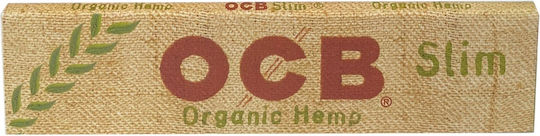 Ocb Organic Χαρτάκια Στριφτού Τσιγάρου Slim King Size 32 φύλλα 1τμχ