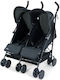 Asalvo Double River Reversible Double Stroller Suitable for Newborn Black 13.5kg