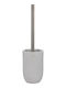 DKD Home Decor Ceramic Toilet Brush White