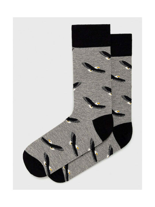 John Frank Men's Socks Gray