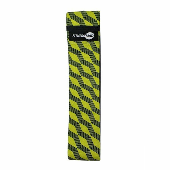 Fitness Mad Squad Band Λάστιχο Γυμναστικής Loop Πράσινο 76cm 0.76m