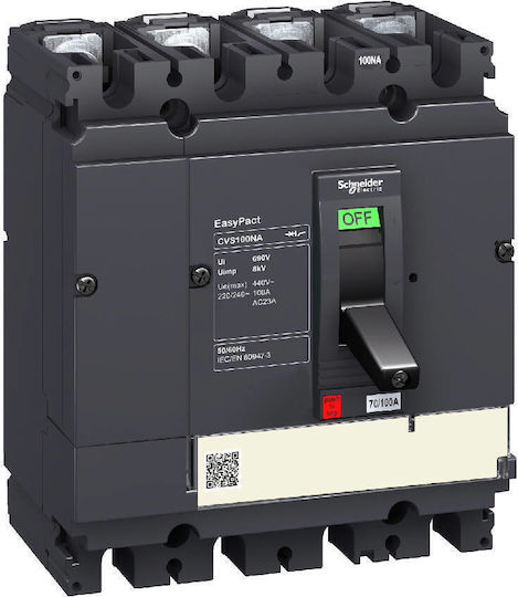 Schneider Electric EasyPact CVS Автоматично захранване Индустриален превключвател LV525426