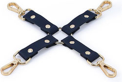 Ns Novelties Bondage Couture Hog Tie BDSM Zubehör Blue